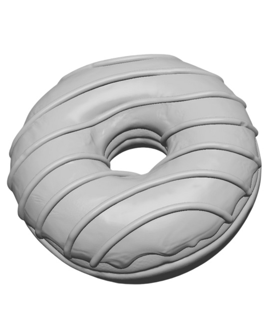DIY - Donut com Glacê – Peça 3D (Coleção Comidinhas)
