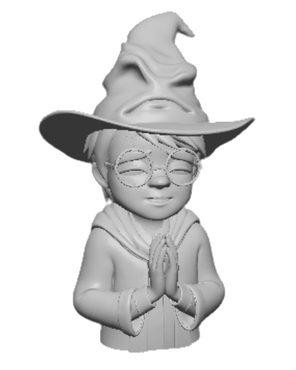 DIY - Trio de Ouro – Peças 3D (Coleção Harry Potter)